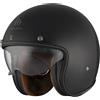 MT Helmets Casco moto aperto MT Le Mans 2 SV S SOLID A1 nero lucido, XS