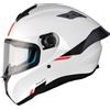 MT Helmets MT TARGO S SOLID A0 casco moto integrale bianco lucido, M