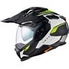 Nexx Casco enduro Nexx X.WED3 Keyo bianco-verde fluo, XL
