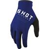 Shot Guanti da motocross Shot Raw blue Saldi Dimensione: 13, 13