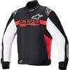 Alpinestars Giacca da moto Alpinestars Monza Sport nera, rossa e bianca, XL