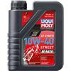 LIQUI MOLY Olio motore sintetico per moto 4T 10W40 Street race 1 l,