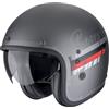 Scorpion Casco moto aperto Scorpion Belfast Evo ADONIS argento opaco-nero, XL