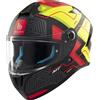 MT Helmets Casco moto integrale MT Targo S Brik nero opaco-giallo, S