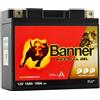 Banner Batteria moto al gel Banner Bike Bull GEL 510 01/BGT12B-4 - GT12B-4 12V, 10Ah, 190A,