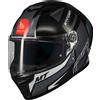 MT Helmets Casco moto integrale MT Stinger 2 Tron nero-grigio, S