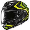 HJC Casco integrale da moto HJC F71 Carbon Nevio MC3H nero-verde fluo, M