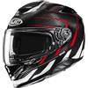 HJC Casco integrale da moto HJC RPHA 71 CARBON Cano MC1 nero-rosso-bianco, M