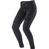 Furygan Jeans da motociclista da donna Furygan Purdey Evo Slim neri, W36/L30