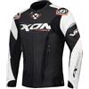 IXON Giacca moto in pelle IXON Vortex 3 nero-bianco, 2XL