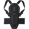 Zandona Protezione per la colonna vertebrale per bambini Zandona Netcube Back PRO X8 nero 136 - 150 cm,