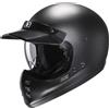 HJC Casco integrale semi piatto HJC V60 Solid nero, S