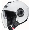 HJC Casco moto jet HJC i40N Solid semi piatto bianco perla, M