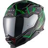 Nexx Casco integrale da moto Nexx X.WST3 B-Side nero-verde, 3XL