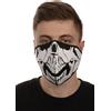 Emerze Maschera Emerze Skull in bianco e nero,