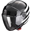 Scorpion Casco aperto Scorpion EXO-CITY II Bee bianco e nero Saldi, XL