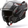 Airoh Casco moto Airoh Mathisse 2 Magnet grigio opaco-nero-rosso, M