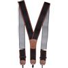 RSA Bretelle da moto senza rivetti nero-arancio,