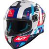 MT Helmets Casco moto integrale MT Targo S SERGIO GARCIA blu-rosso-bianco, XL