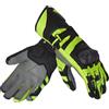 Rebelhorn Guanti da moto Rebelhorn Fighter nero-giallo fluo Saldi, L