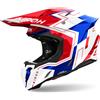 Airoh Casco da motocross Airoh Twist 3 Dizzy blu-rosso lucido, M