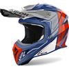 Airoh Casco da motocross Airoh Aviator Ace 2 Engine blu lucido, L