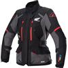 Alpinestars Giacca da moto da donna Alpinestars Stella Andes Drystar Honda nera-grigia, M