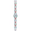HIP HOP Orologio HWU0881 DONNA UNDER THE WATER quadrante MONO-COLORE BIANCO movimento SOLO TEMPO - 3 LANCETTE QUARZO e CINTURINO SILICONE STAMPATO BIANCO