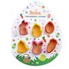 Decora 0255059 Set 6 Tagliapasta Mini Pasqua In Plastica, Il Kit Ideale per Creare Decorazioni in Pasta di Zucchero o di Gomma, Made in Italy, Design originale. Confezione da 6 pezzi.