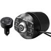 ATOTO P9 Accendisigari per auto, caricabatterie per auto compatibile con 12V/24V, facile installazione per accendisigari
