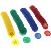 160 segnalini Contatore di fiches Marcatori di plastica Colori misti per il