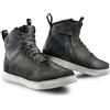 SHIMA REBEL 2.0 Scarpe Moto Uomo Pelle Ventilata Estive Scarpa Sneakers Proteggi Touring Protezione Cerniera Laterale Suole Antiscivolo Estate Abbigliamento (Uomini, Ventilato Grigio, 45)