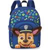 Fabrizio Patrol - Zaino per bambini dai 3 ai 6 anni con chase e orecchie di peluche sporgenti, borsa per asilo e kita, 31 cm x 24 cm x 13 cm, 8 l, taglia unica, Blu, Classico
