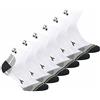 Diadora Calzini sportivi unisex Quarter, confezione da 6 calze, logo, modello
