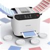 KPAW Shuffler automatico di carte e dealer - 1-2 mazzi supportano 12 giocatori, 4 telecomandi da disegno, affare automatico post-shuffle, consecutivo/casuale trattamento, per poker, blackjack, UNO