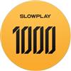SLOWPLAY Confezione di Fiches da Poker in Ceramica Godel SLOWPLAY, Fiches da Poker in Ceramica di Grado Casinò da 10 Grammi per Texas Hold'em, Set da 50 di Fiches Professionali da 39 mm con Valore 1000