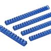 PATIKIL 32mm (1-1/4) Dorsi Rilegatura Plastica, 10Pz, 21 Anelli Spirale per Rilegatura a Spirale Capacità 265 Fogli Formato Lettera per Rilegare Fogli Carta, Quaderni, Calendari, Blu