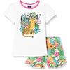 Chicco, Set 2 Pezzi con T-shirt e Pantaloni Corti, Bambine e ragazze, 5 anni, Multicolore (797)