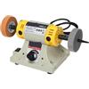 DMETE Lucidatrice for pietre da 350 W, tornio da banco for gioielli in giada for la lavorazione del legno fai-da-te, smerigliatrice for tagliatrice di giada per metallo/gioielli/legno/giada(Only machine)