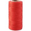 PH PandaHall Pandahall, filo piatto in poliestere cerato, 260 metri/rotolo, 1 mm, per lavori fai da te e cucito, colore: rosso