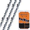 SAVIOR 3 catene per sega .325 1,3 mm 72 TG per guida da 45 cm, catena a scalpello pieno compatibile con Husqvarna Dolmar Ryobi