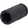 BRILLIANT TOOLS BT025607 Bussola per avvitatore a impulsi esagonale 3/4 27 mm, lunga [Powered by KS TOOLS]