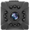 Qutsvosh Mini Telecamera Spia Nascosta Wireless Security WiFi Piccole Telecamere IP Smart Home Night Virsion Videocamera Magnetica Sorveglianza Telecamera Spia Nascosta