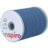INNSPIRO Cordone cotone intrecciato sottile blu reale 1,5 mm. 100 m.