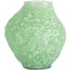 BY ON ByON Corallo 5280607613 - Vaso in vetro soffiato a bocca - 13,5 cm - Fatto a mano - Design scultoreo con struttura organica corallina - Verde pistacchio - Lavabile in lavastoviglie