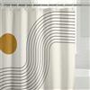 Americanflat Tetyana Karankovska - Tenda da doccia in 100% poliestere con 12 ganci, 180 x 188 cm