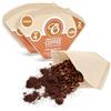 EDESIA ESPRESS - 200 filtri caffè americano in carta non sbiancata - forma a cono - misura 4
