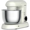 Wintem - Planetaria Silenziosa Multifunzione 1500W con Ricettario e Accessori Inclusi, Ideale per Impasti Dolci e Salati, Mixer con 10 Velocità e Funzione Pulse, Ciotola Acciaio 5L