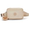Kipling ABANU MULTI Piccola borsa a tracolla trasformabile in marsupio, Sparkled Beige (Beige)