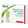 TEVA B.V. DICLOFENAC TE*10CER MED 140MG